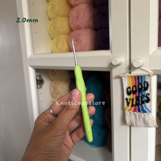 Ergonomic Crochet Hooks Set with Soft Grip | Multiple Sizes