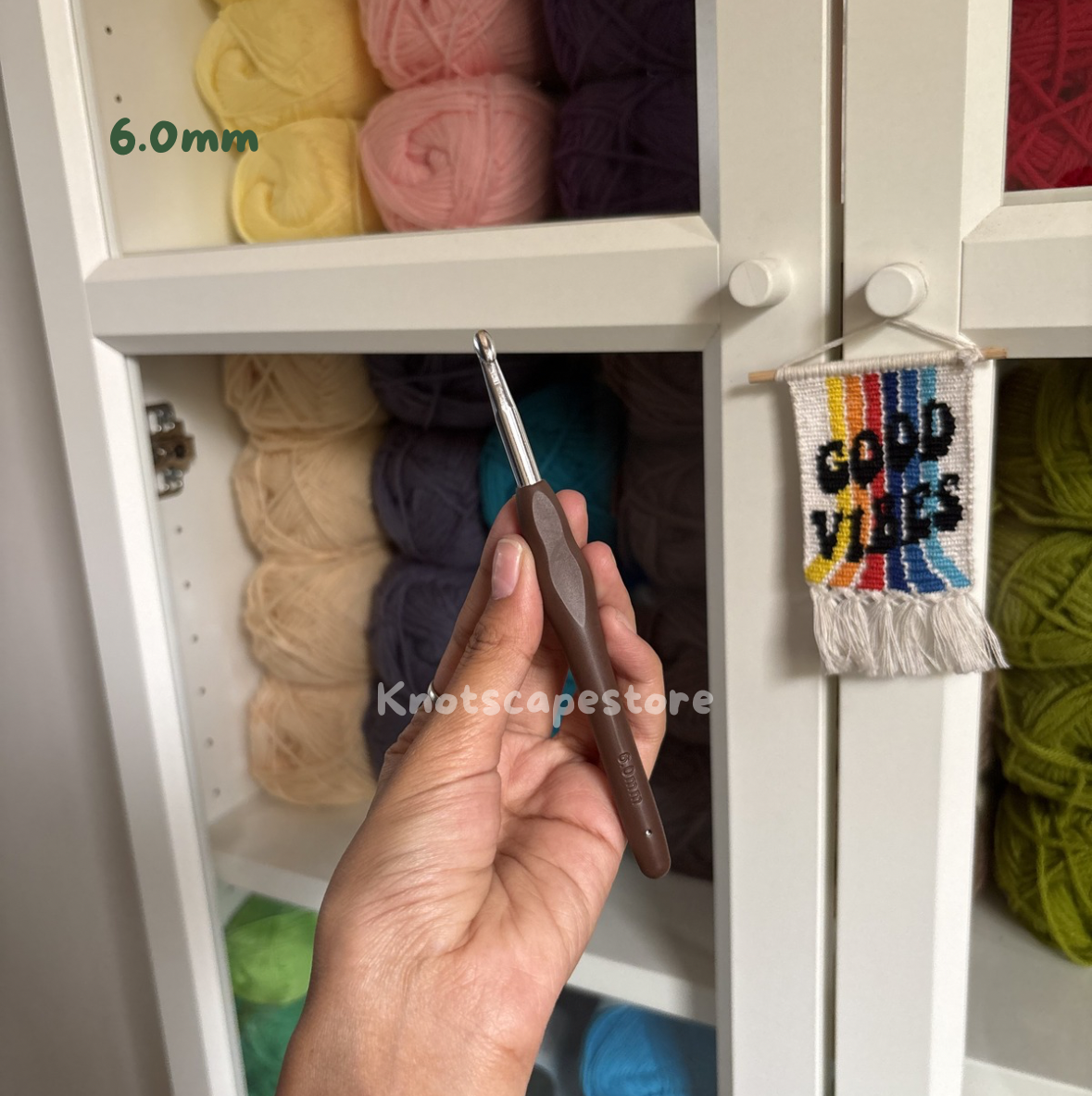 Ergonomic Crochet Hooks Set with Soft Grip | Multiple Sizes