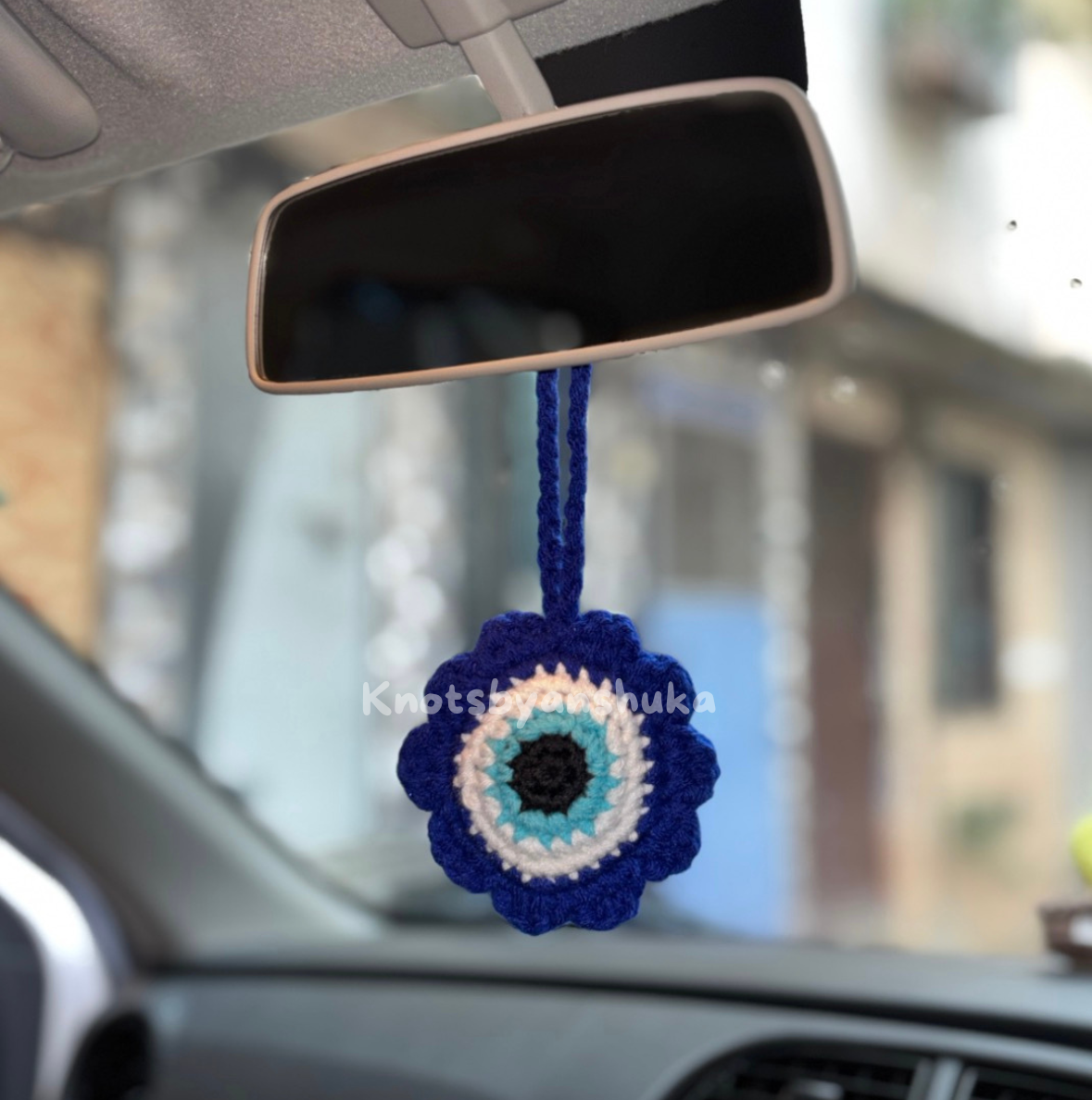 Crochet Car Hangings – Handmade Cute Car Decor