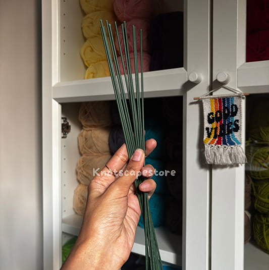 Crochet Flower Stems