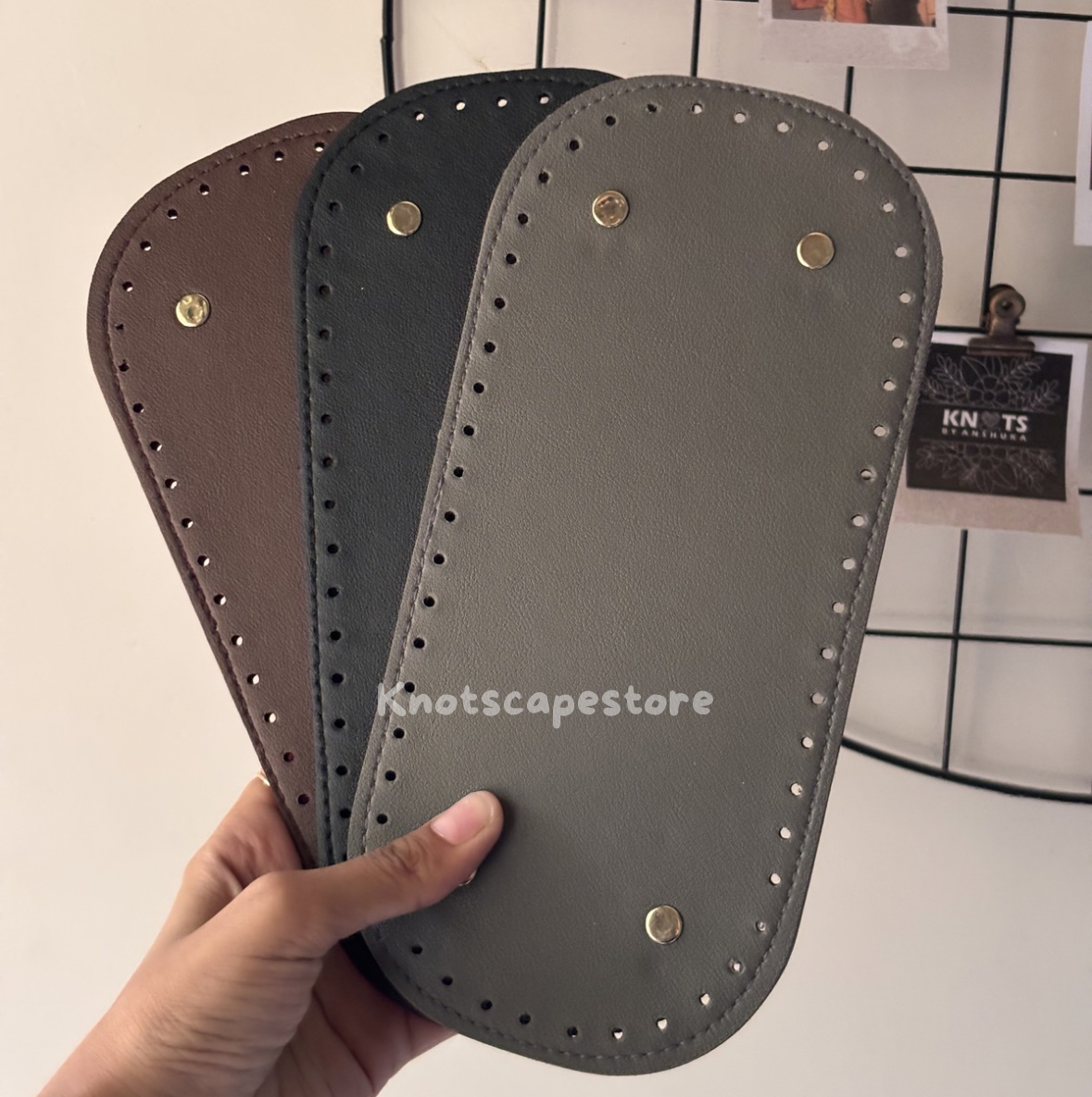 Premium Bag Bases for Handmade Bags |  Rectangle | Perfect for Crochet & DIY Bags