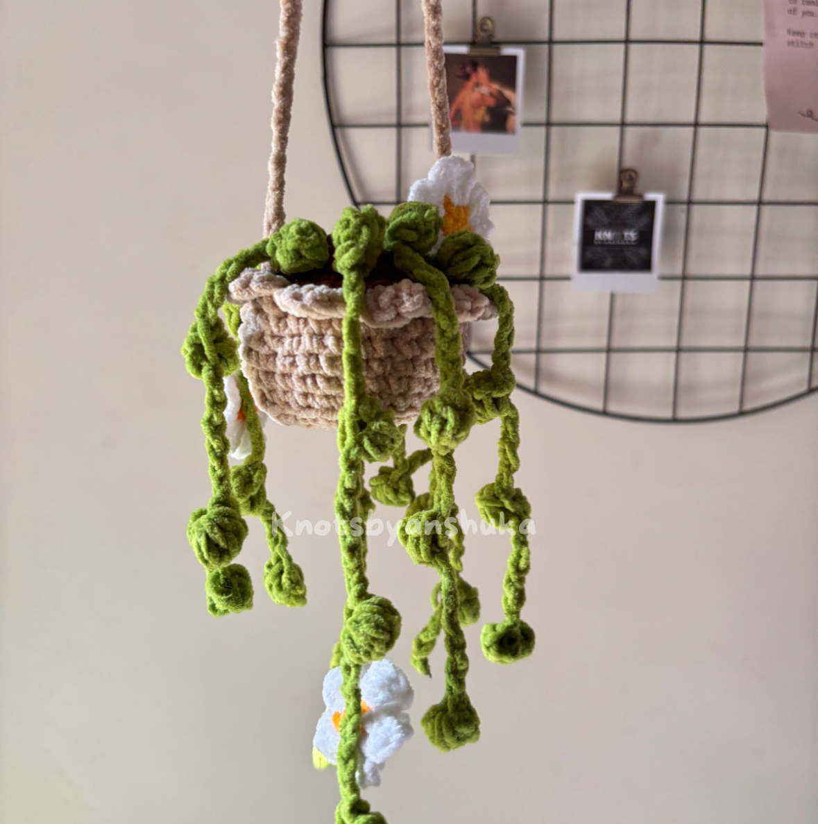 Crochet Car Hangings – Handmade Cute Car Decor