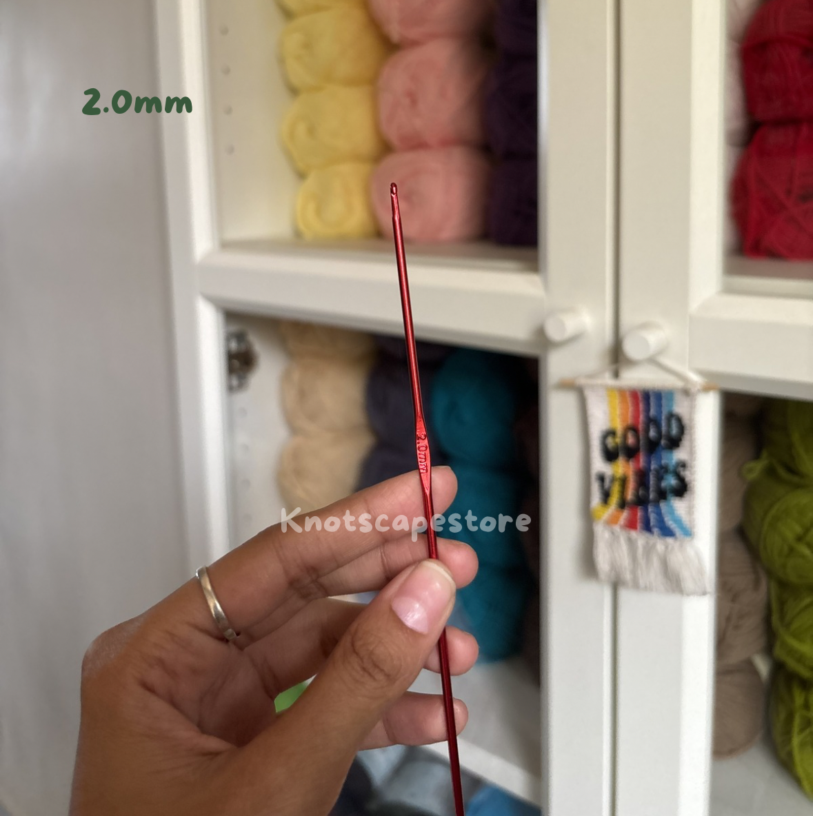 Aluminium Crochet Hooks Set & Sizes | Buy Crochet Hooks