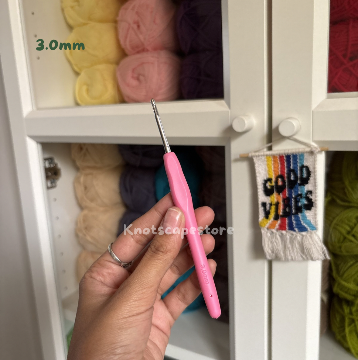 Ergonomic Crochet Hooks Set with Soft Grip | Multiple Sizes
