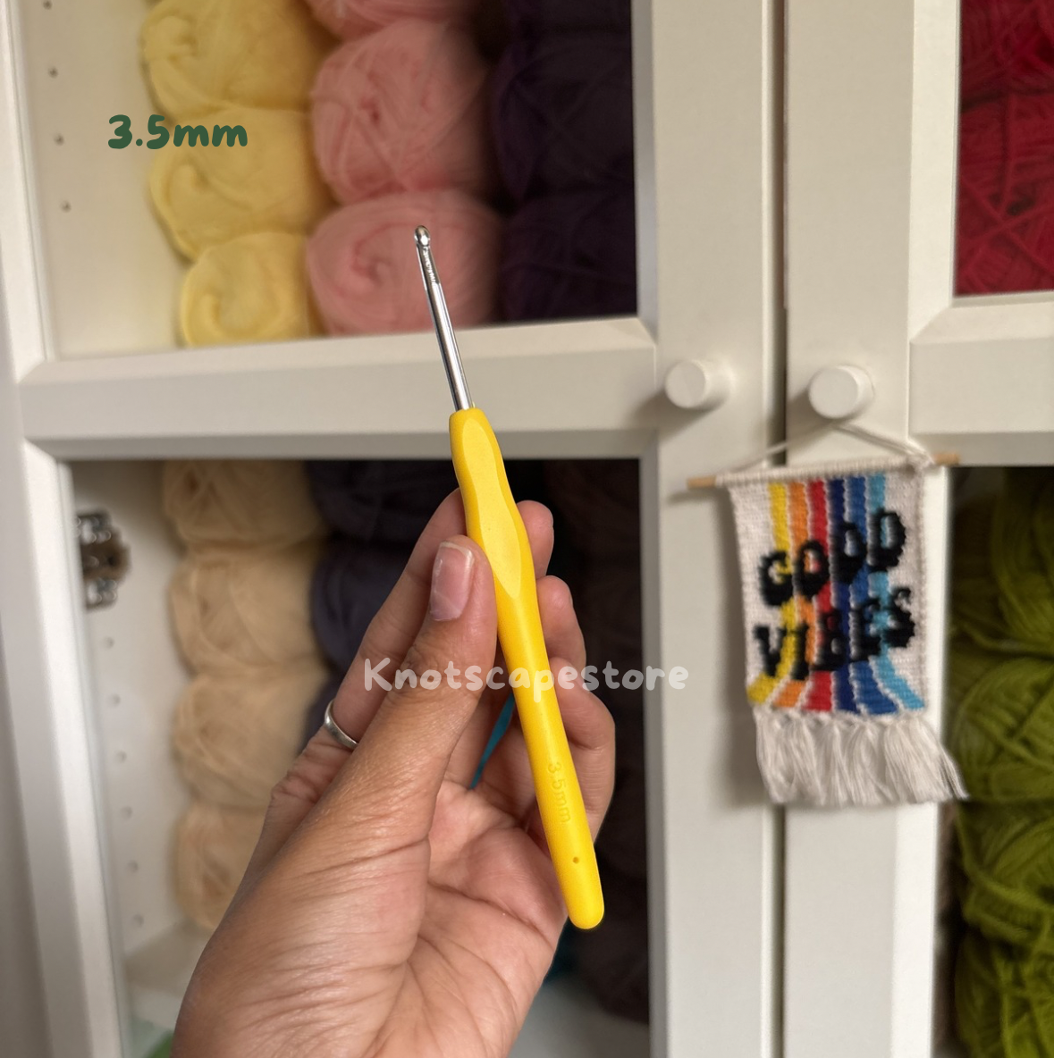 Ergonomic Crochet Hooks Set with Soft Grip | Multiple Sizes