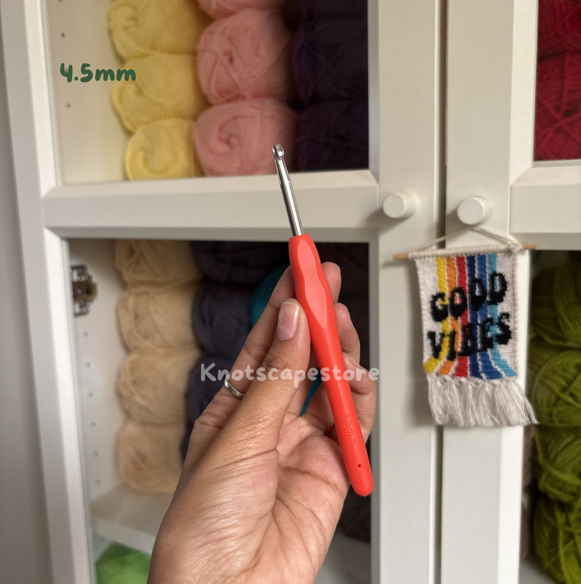 Ergonomic Crochet Hooks Set with Soft Grip | Multiple Sizes