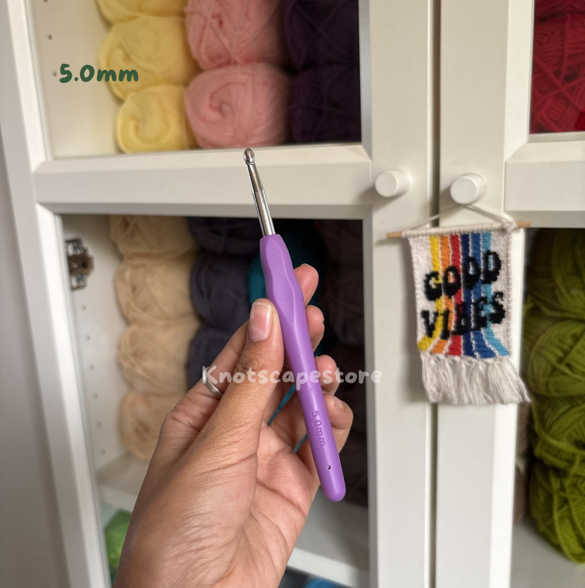 Ergonomic Crochet Hooks Set with Soft Grip | Multiple Sizes