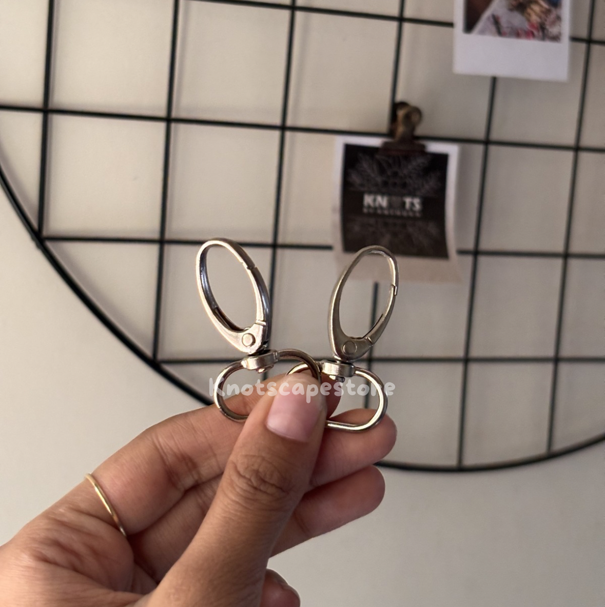 Metal Bag Rings