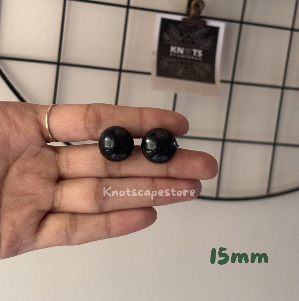 Premium Safety Eyes for Crochet & Amigurumi Toys – Secure Plastic Craft Eyes