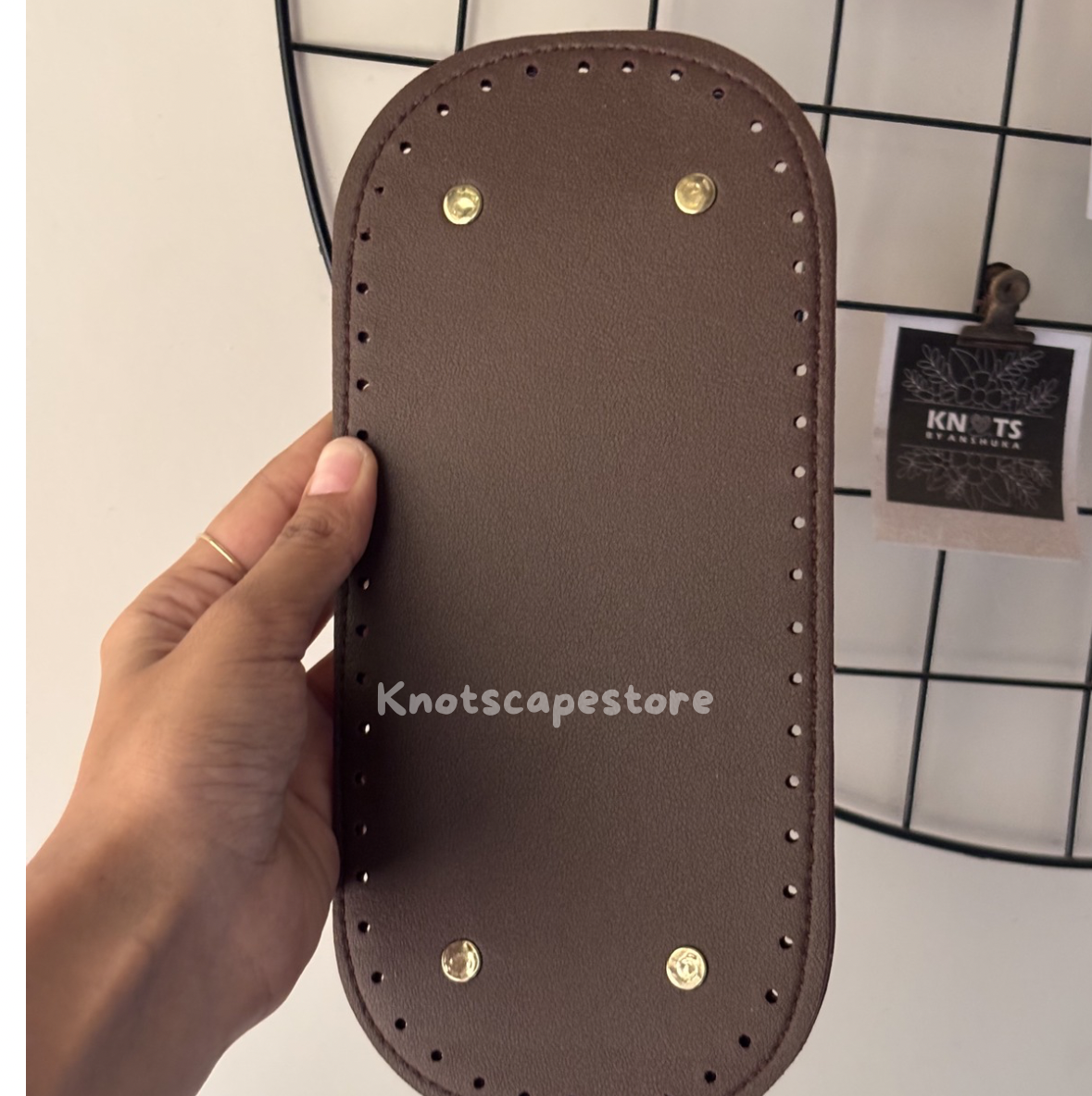 Premium Bag Bases for Handmade Bags |  Rectangle | Perfect for Crochet & DIY Bags